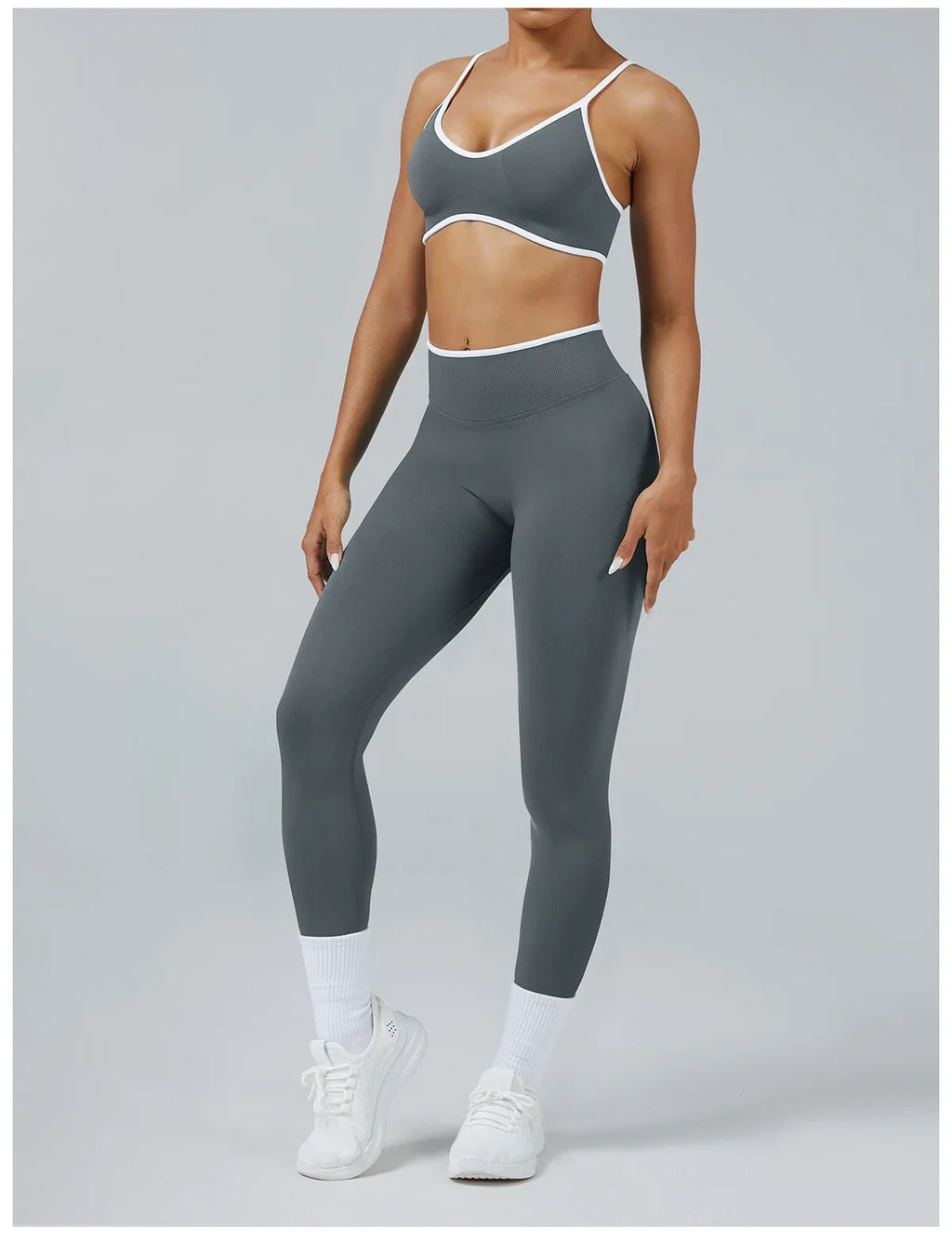 Women's Color Block Sports Bra Racerback Breathable Moisture-Wicking Workout Gym Fitness Yoga Running High Impact Support Active