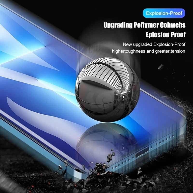 Full Cover Film For iPhone 13 Pro Max Screen Protector 12 11 Pro Max Mini XR X XS Max 8 7 6 6S Plus SE 2022 Soft Film Film Screen Protector by Stevvex