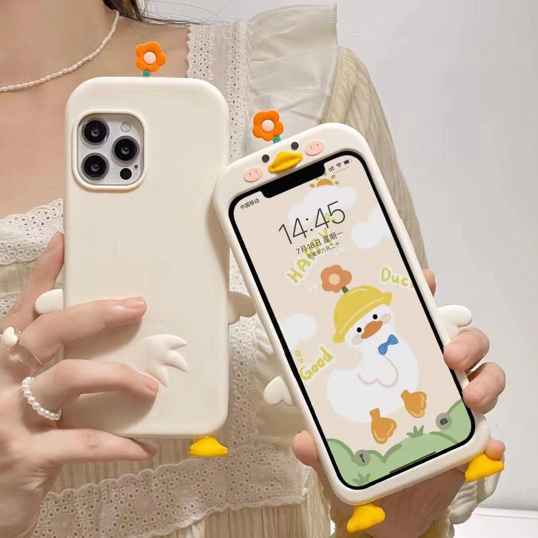 Cartoon Play Game Phone Case For Iphone 13 12 7 6 8 Plus Xr Xs 11 Pro Max Candy Love Heart Soft Silicone Rubber Bear Funny 3d Game Controller Design With Stars Case by Stevvex