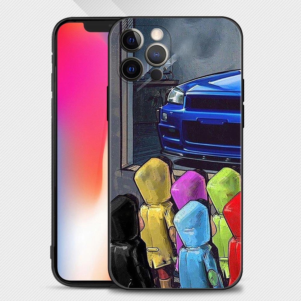 Boy Girl See Cool Sports Car Drift Case For iPhone 14 13 12 11 Pro Max Cover X XR XS Max 12Mini 13Mini 6 6S 7 8 Plus 5 5S Slim Back Cover Designer Matte Finish Hard Ultra Protective & Anti Shock by Stevvex