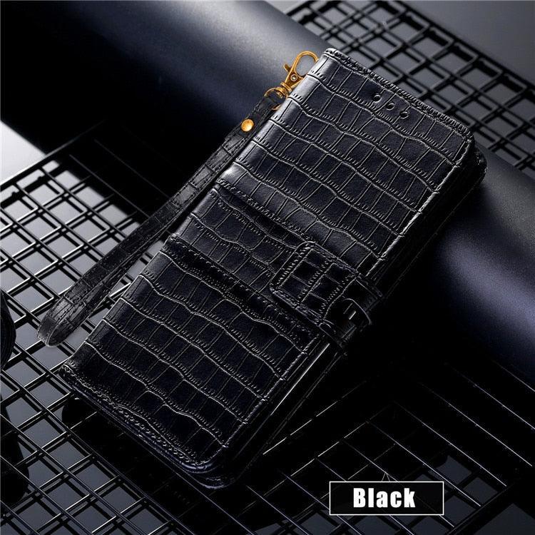 Luxury Pattern Flip Case For iPhone 13 12 Mini 11 Pro Leather Holder Card Stand Wallet Cover Protection Anti Radiation Wallet Phone Case For iPhone by Stevvex