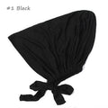 Adjustable Inner Caps Solid Color Elastic Cap Modal Hijab Muslim Bonnet Underscarf Women Fashion Accessories