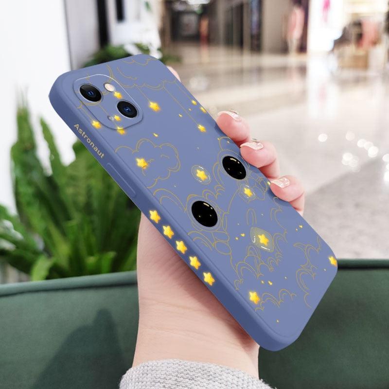 Astronaut Phone Case For Iphone 14 13 12 11 Pro Max Mini X Xr Xs Max Se2020 8 7 Plus 6 6s Plus Cover Heavy Duty Hybrid Protection Cover by Stevvex