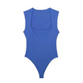 MUJER Woman Black Body Sleeveless Bodysuit Women Square Neck Sexy Lingerie For Women Body Wide Straps Bodycon Summer 2025 Tops
