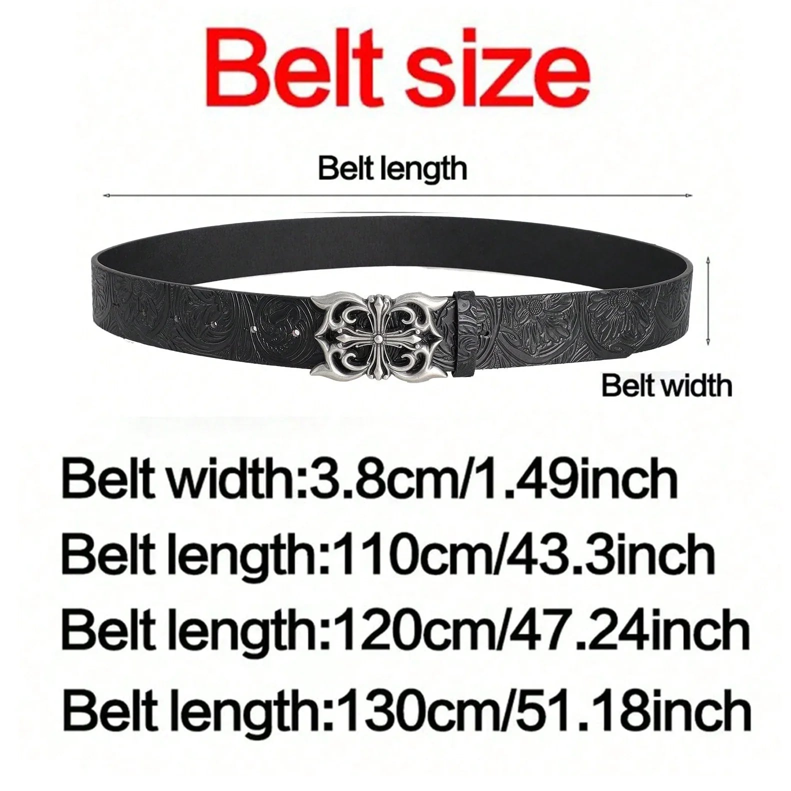 Retro Men's Belt Bohemian Style - Fashion Personalized Belt For Men Women Punk Rock Y2K Belts - For Jeans, Dresses & Casual Wear