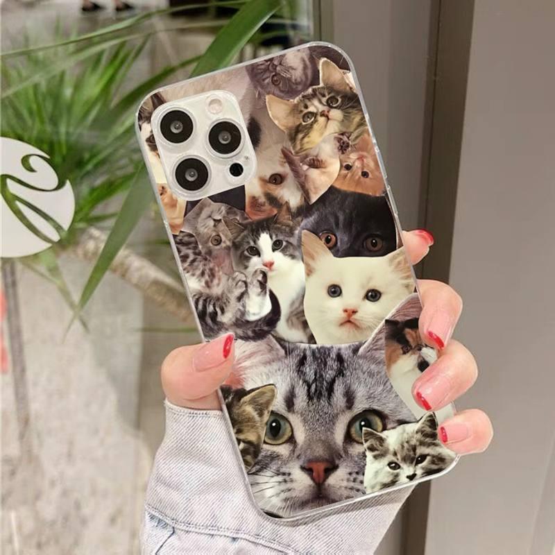 Crying Cat Memes Phone Case Mask Colorful Case For Cat Lovers For Iphone 7 And 8 In Moedern Design by Stevvex