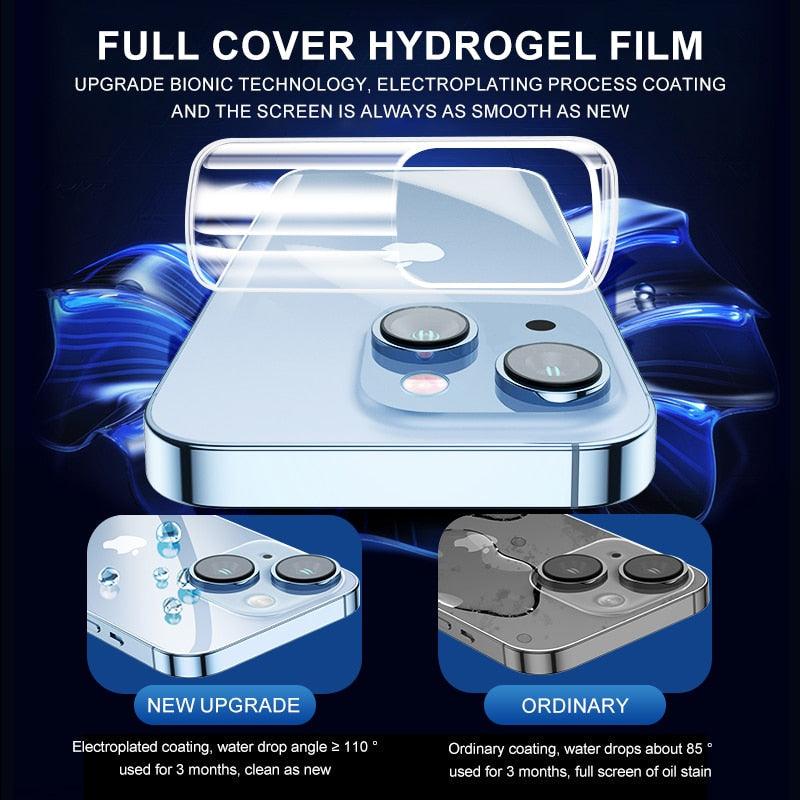 Full Cover Back Film For iPhone 14 13 11 12 Pro MAX Mini Screen Protector XR X XS Max 7 8 6S Plus SE Accessories Full Screen Protector Explosion-Proof Back Film by Stevvex