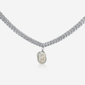 Sterling Silver Chain Pendant Necklace | Modern Fine Jewelry