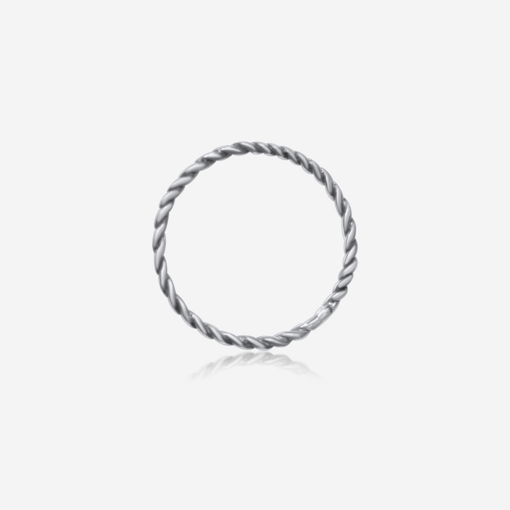 Twisted Gold Ring | Handmade Fine Jewelry
