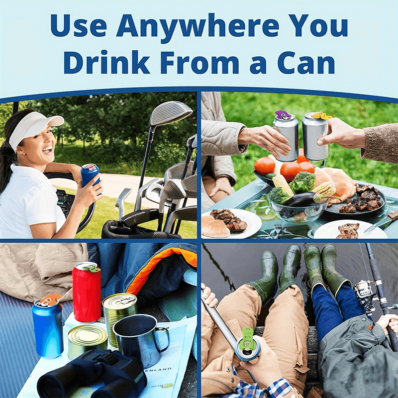 Plastic Cola Can and Bottle Opener – Simple, Small, and Easy to Use - Lifestyle Haven