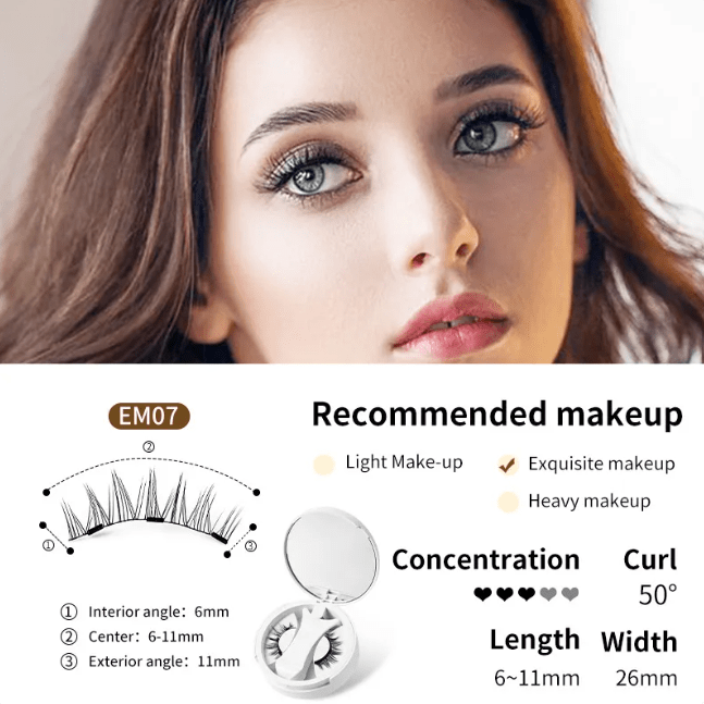Magnetic Eyelashes Set - Lifestyle Haven