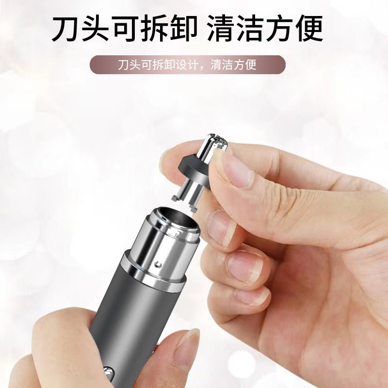 Electric Eyebrow Trimmer and Nose Hair Remover Tool - Lifestyle Haven