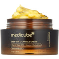Medicube Deep Vitamin C Golden Capsule Face Moisturizer - Liposome Capsules For Wrinkles Skin Radiance - Transparent Gel for Glow Hydration - Korean Skin Care 1.94 oz - Lifestyle Haven