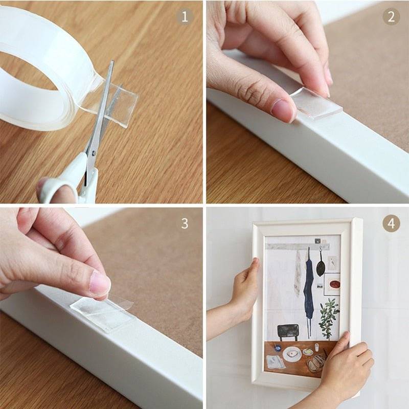 Nano Tape Double Sided Tape Transparent - Lifestyle Haven