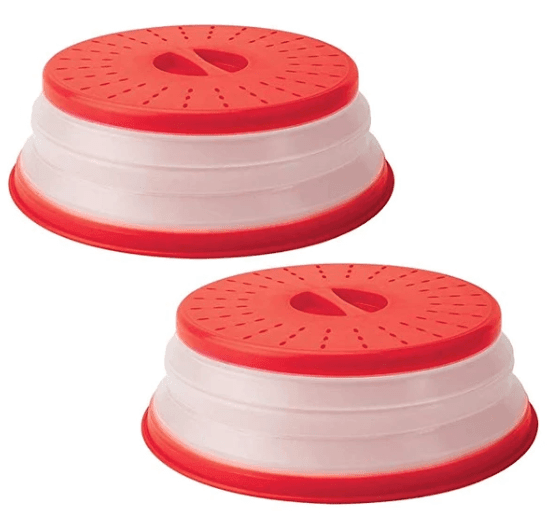 Collapsible High-Temperature Microwave Splash Cover - Lifestyle Haven
