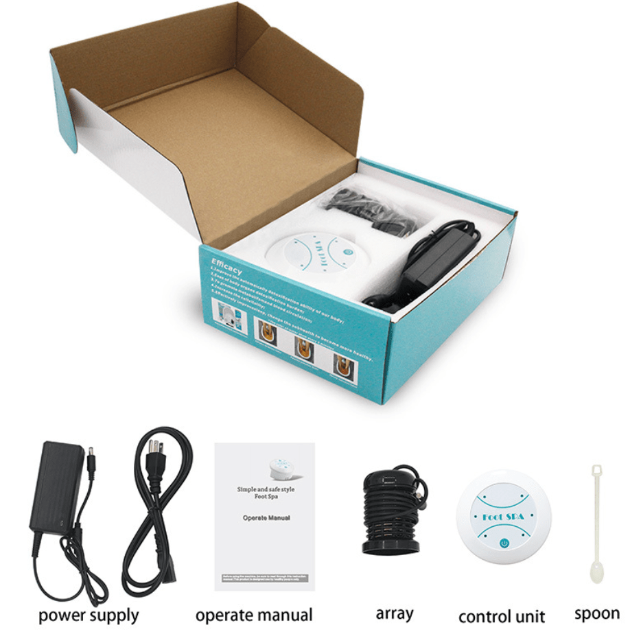 Compact Ionic Foot Spa Massager - Lifestyle Haven