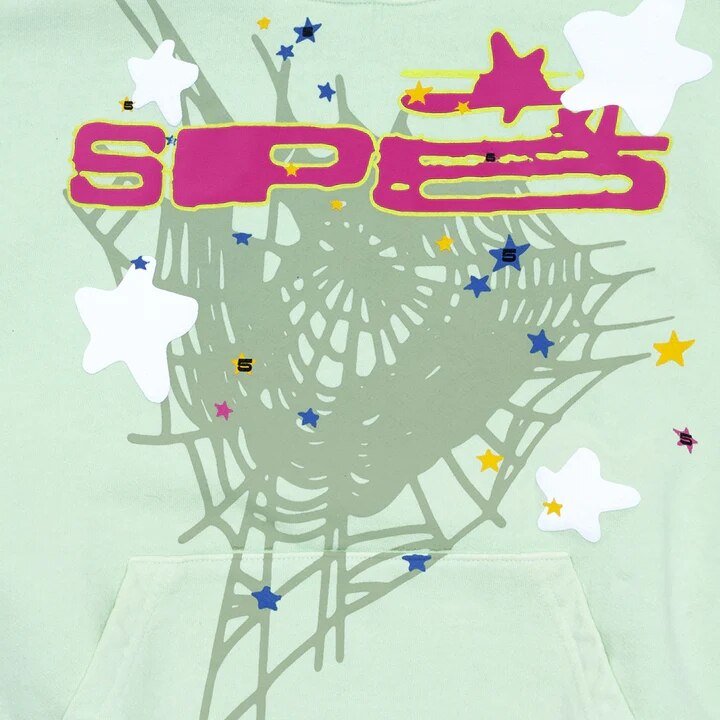 Spider Letter Prints Hoodies - Lifestyle Haven