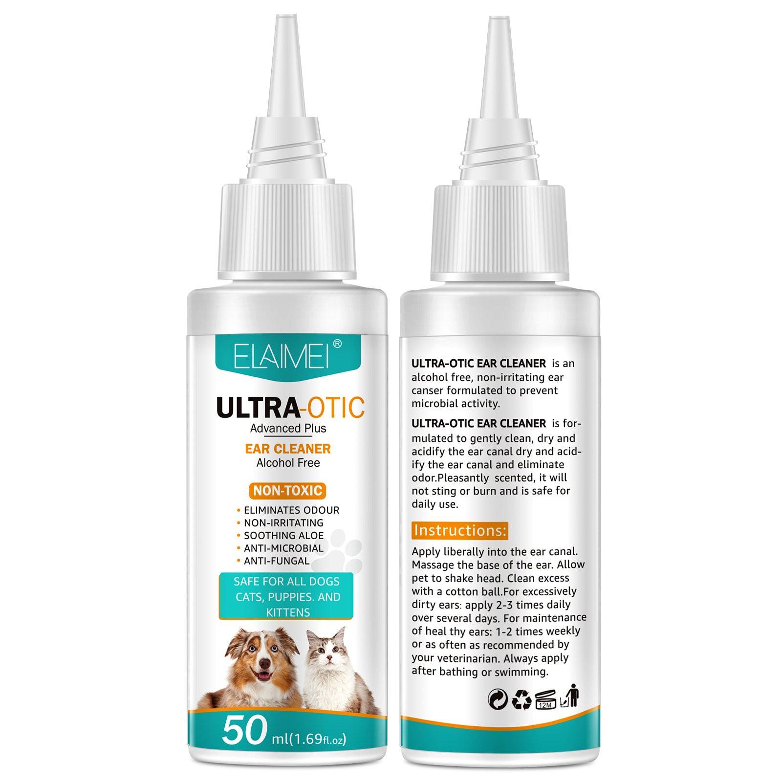 Pet Ear Cleaner 50ml - Lifestyle Haven