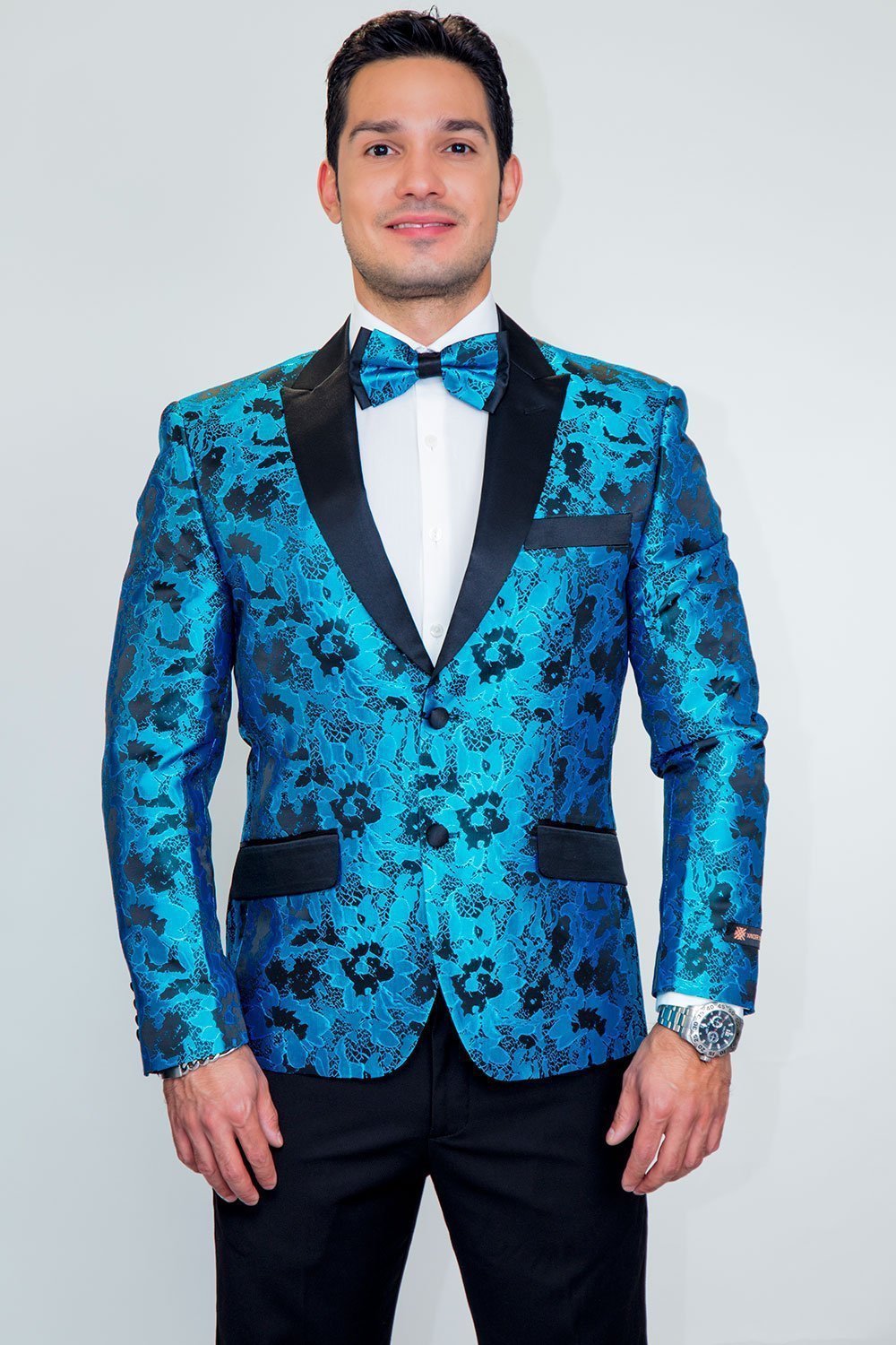 "Amsterdam" Tuxedo Jacket Peak-9