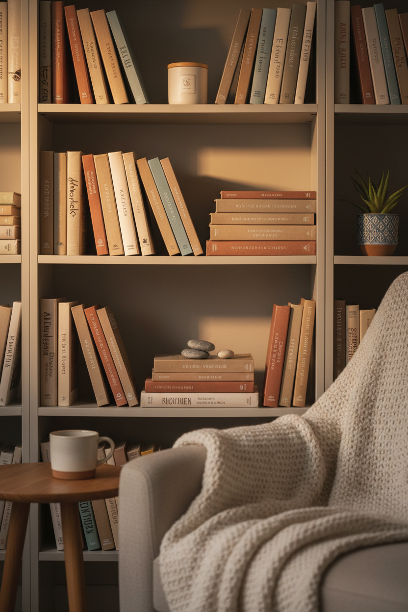 Anxiety Bookshelf Shake Away