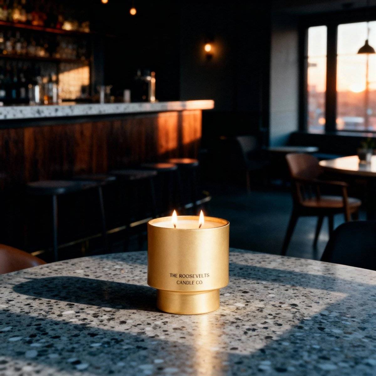 Austin TX Candle Featuring Herbal and Woodsy Notes