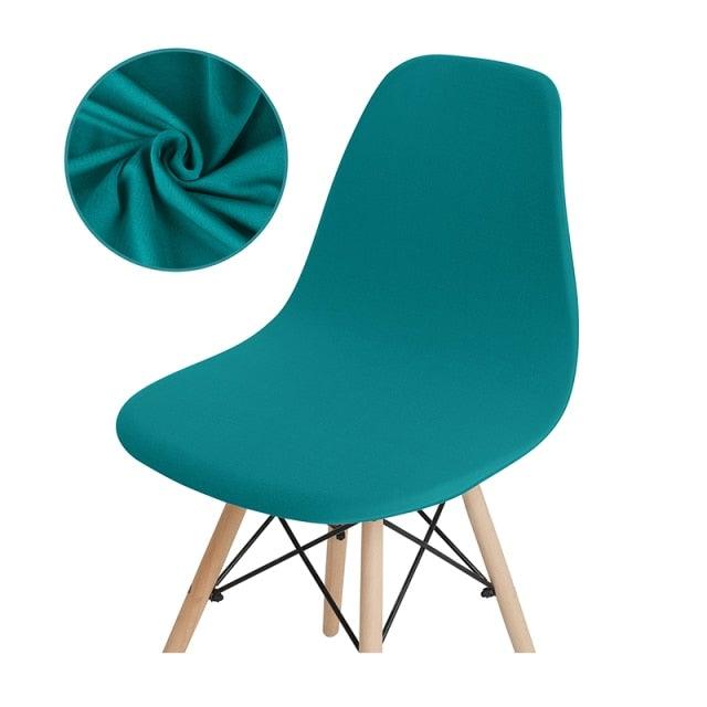 Avangarde Style  Printed Seat Cover For Shell Chair Armless Shell Chair Cover Banquet Home Slipcover Elastic Removable Stretch High Back For Sofa Armchairs