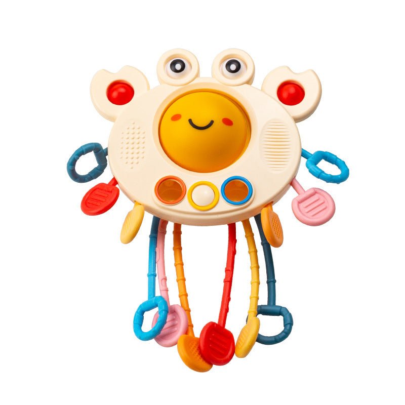 Fun Finger Pumping Crab Music Toy for Fine Motor Skills - Lifestyle Haven