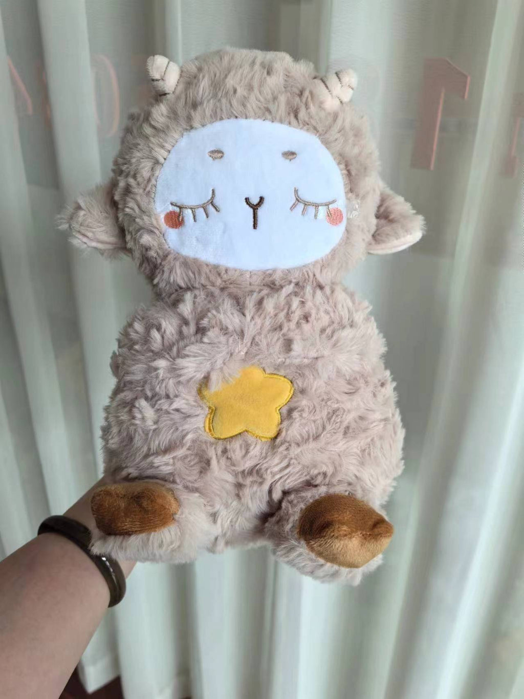 Sound Machine Soothe 'n Snuggle Otter Portable Plush Baby Toy with Sensory Details Music Lights & Rhythmic Breathing Motion - Lifestyle Haven