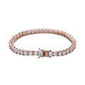 Tennis Chain Copper Zircon Single Row Hip Hop Bracelet - Lifestyle Haven