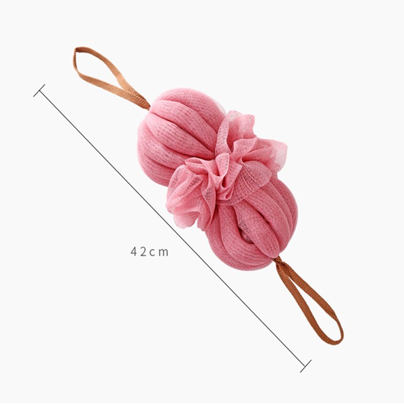 Large Japanese Bath Towel and Exfoliating Bath Ball - Lifestyle Haven