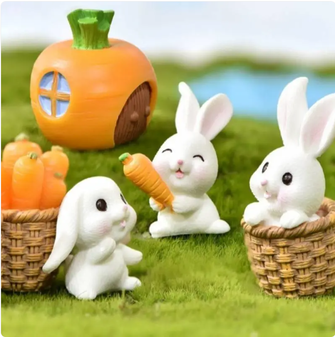 Mini Resin Animal Figurines – DIY Micro-Landscape Decor - Lifestyle Haven
