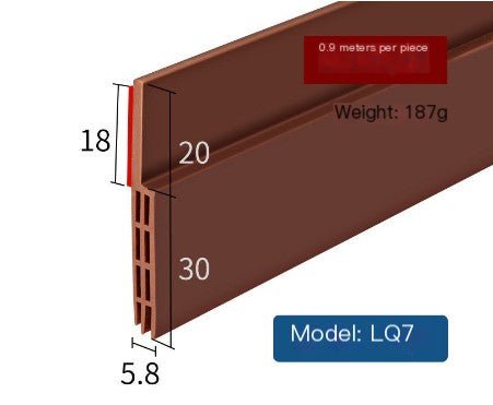 Door Seal Strip, Soundproofing, Windproof, Water Block - Lifestyle Haven
