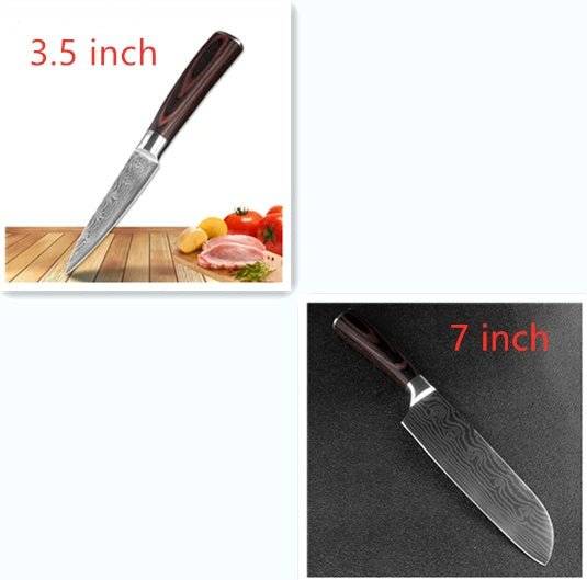 Carpenter's Special Set 6-piece Set 8-piece Set Knife Chef Knife Kitchen Knife Cooking - Lifestyle Haven