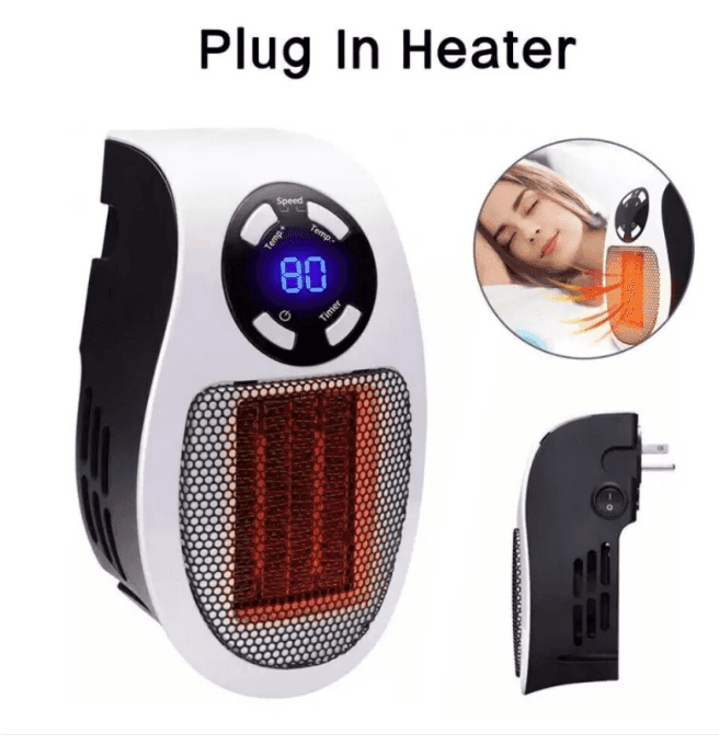 VersaHeat Portable Wall-Mounted Space Heater - Lifestyle Haven