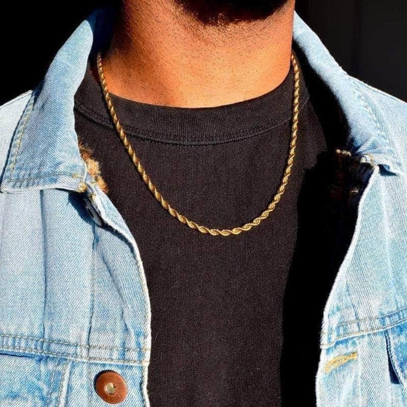 Twisted Rope Figaro Necklaces - Lifestyle Haven