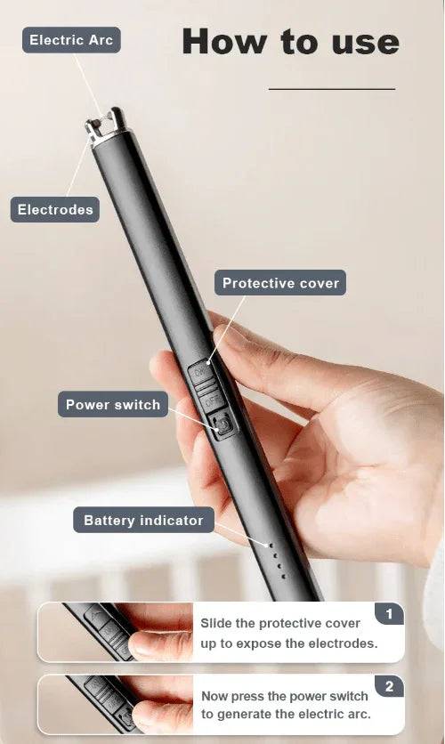 Rechargeable Flameless Candle Lighter for Modern Living