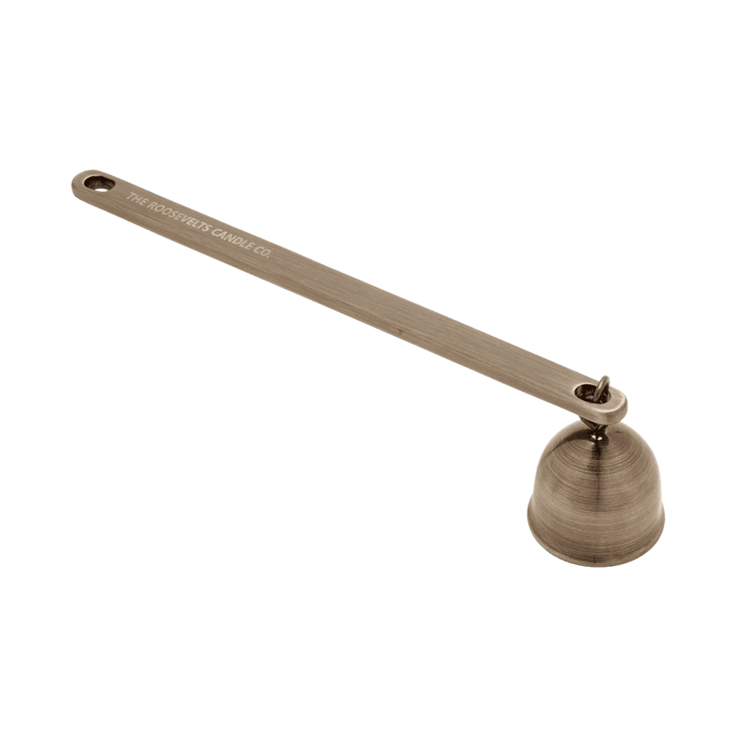 Elegant Brass Candle Snuffer for Fragrance Preservation