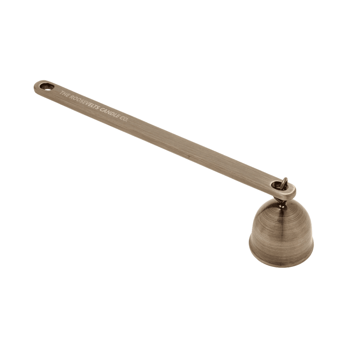 Elegant Brass Candle Snuffer for Fragrance Preservation