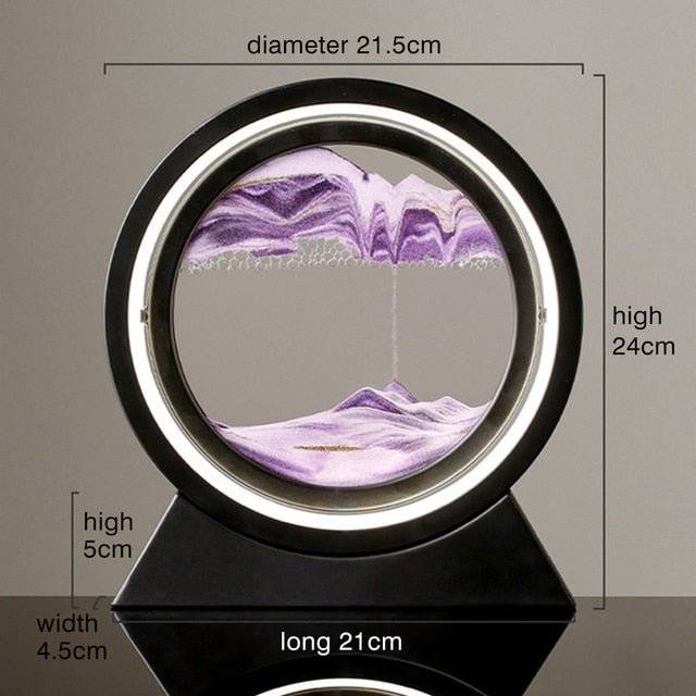 Moving Sand Art Landscape Table Lamp - Lifestyle Haven