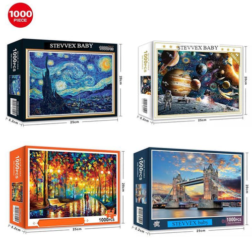 1000 Pieces Puzzles Educational Toys Scenery Space Stars Educational Puzzle Toy for Kids/Adults birthday Gift by Stevvex