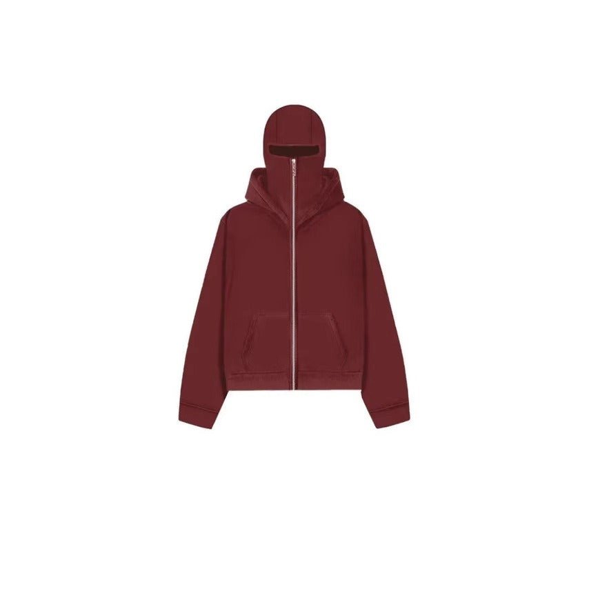 Men's Hooded Zip-Up Baseball Jacket - Lifestyle Haven