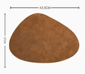 Waterproof Leather Placemat with Heat Insulation Pad - Lifestyle Haven
