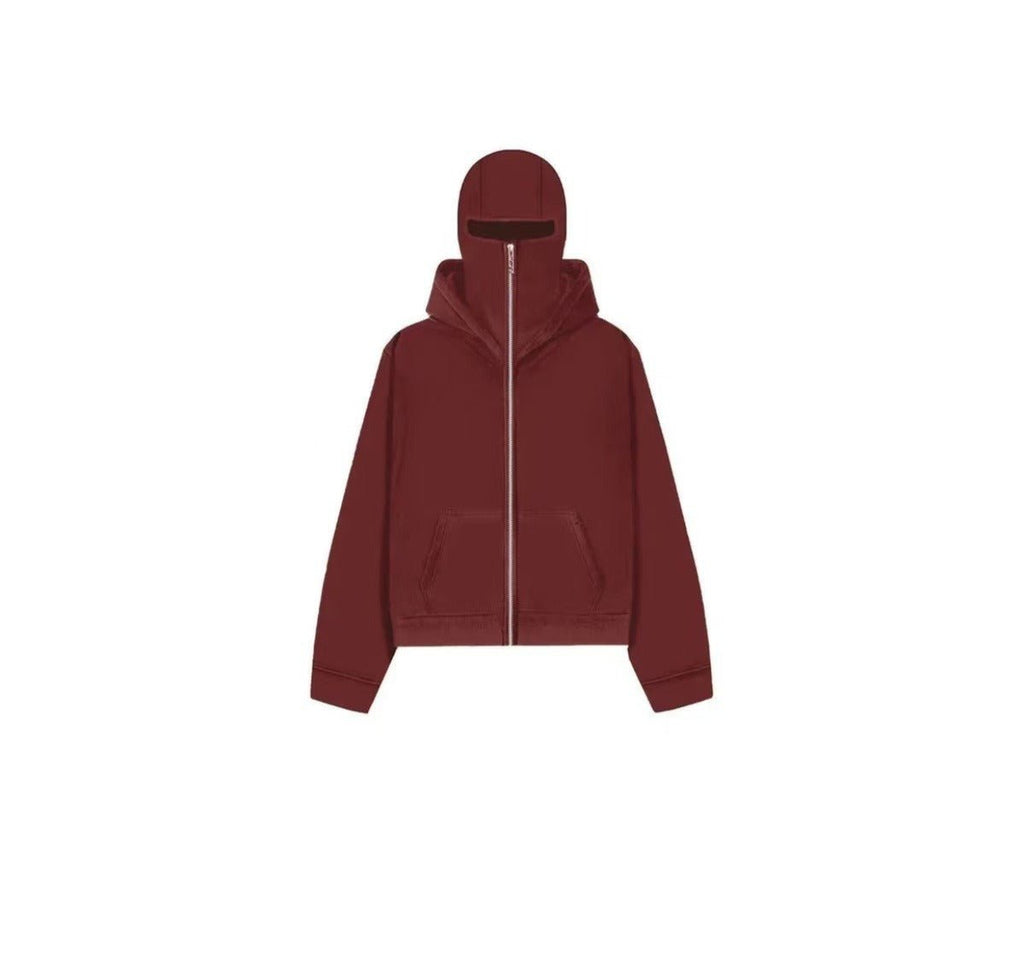 Men's Hooded Zip-Up Baseball Jacket - Lifestyle Haven