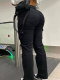 High Waist Cargo Pants Stylish - Lifestyle Haven