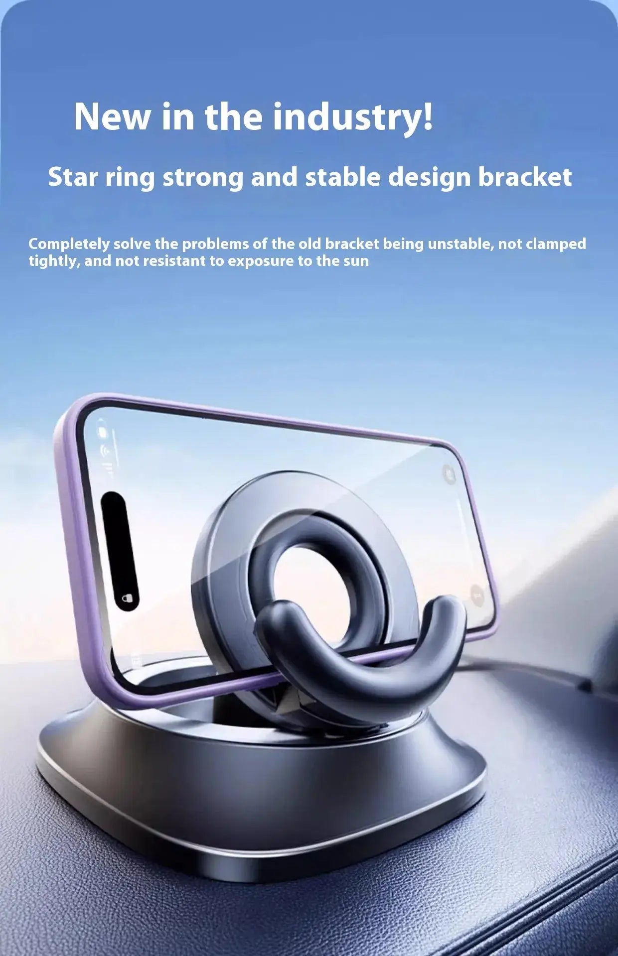 Adjustable Car Mount Magnetic Phone Holder - Lifestyle Haven