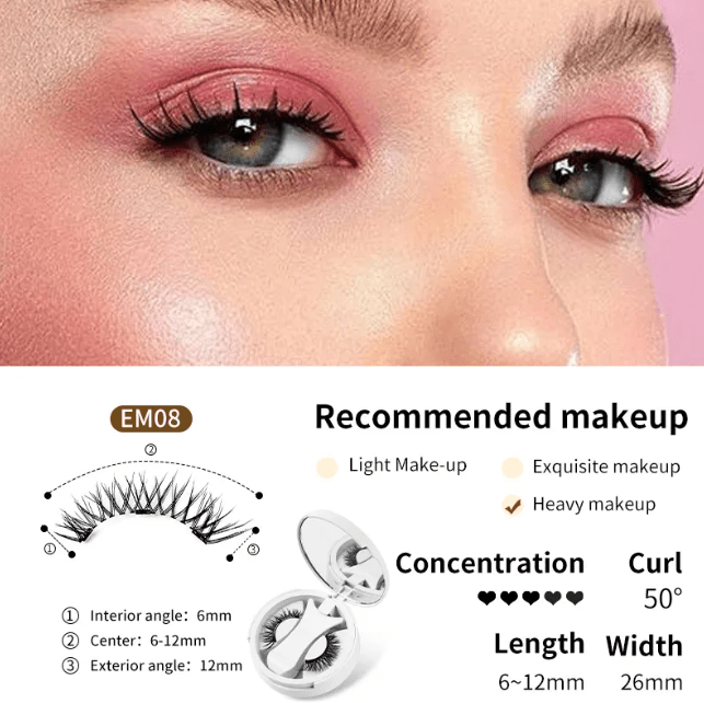Magnetic Eyelashes Set - Lifestyle Haven