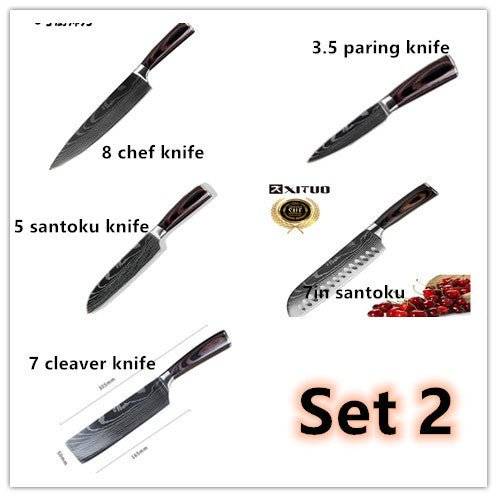 Carpenter's Special Set 6-piece Set 8-piece Set Knife Chef Knife Kitchen Knife Cooking - Lifestyle Haven