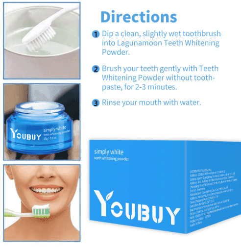 Teeth Whitening Brightening Powder - Lifestyle Haven