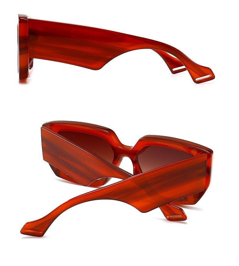 Classic Frames Style New Vintage Fashion Square Sunglasses For Men & Women Famous Luxury Design Big Frame Gradient SunGlasses For Female