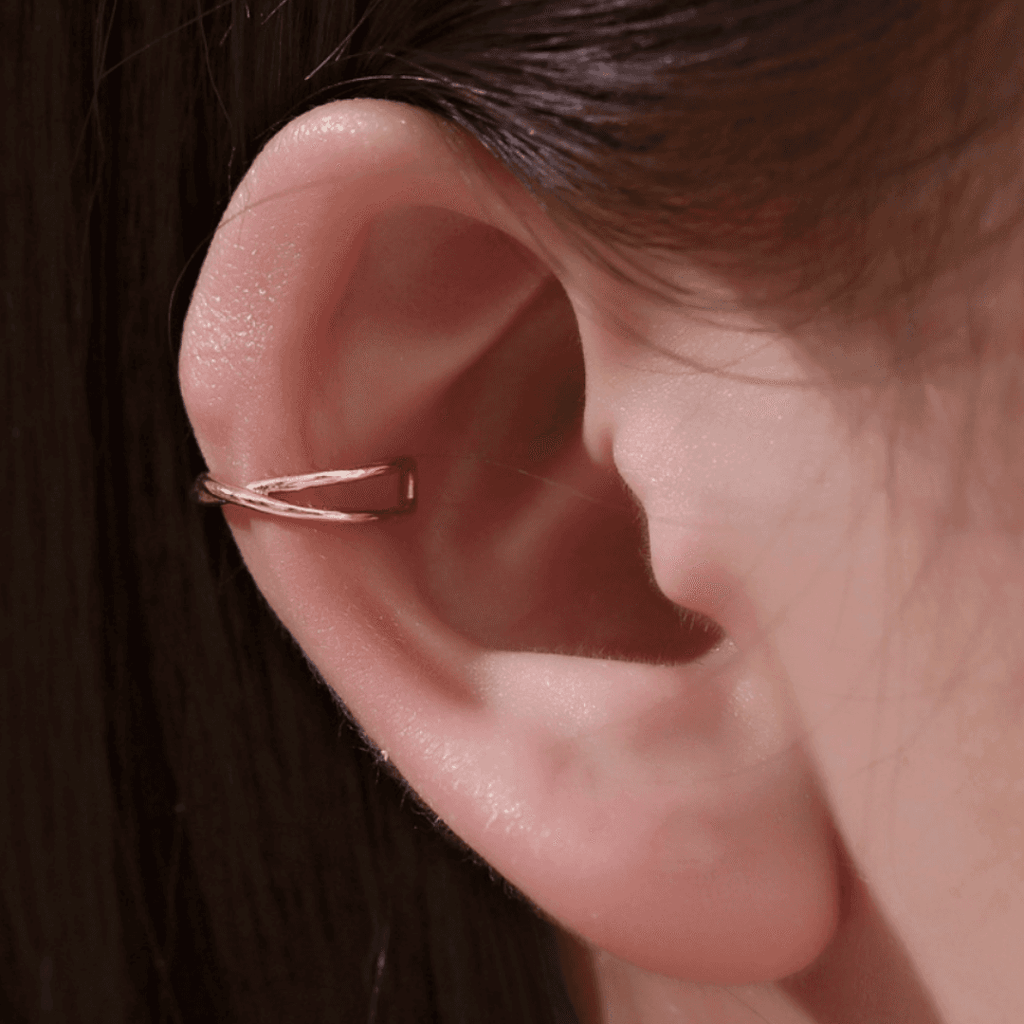 Dedee Ear Cuff - Double Layer Ear Clip for Women